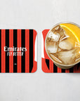 Milan Rossoneri 2024-25 Home Kit Coasters