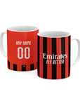 Milan Rossoneri 2024-25 Home Kit Mugs