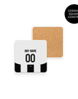 Newcastle The Magpies 2024-25 Home Kit Coasters