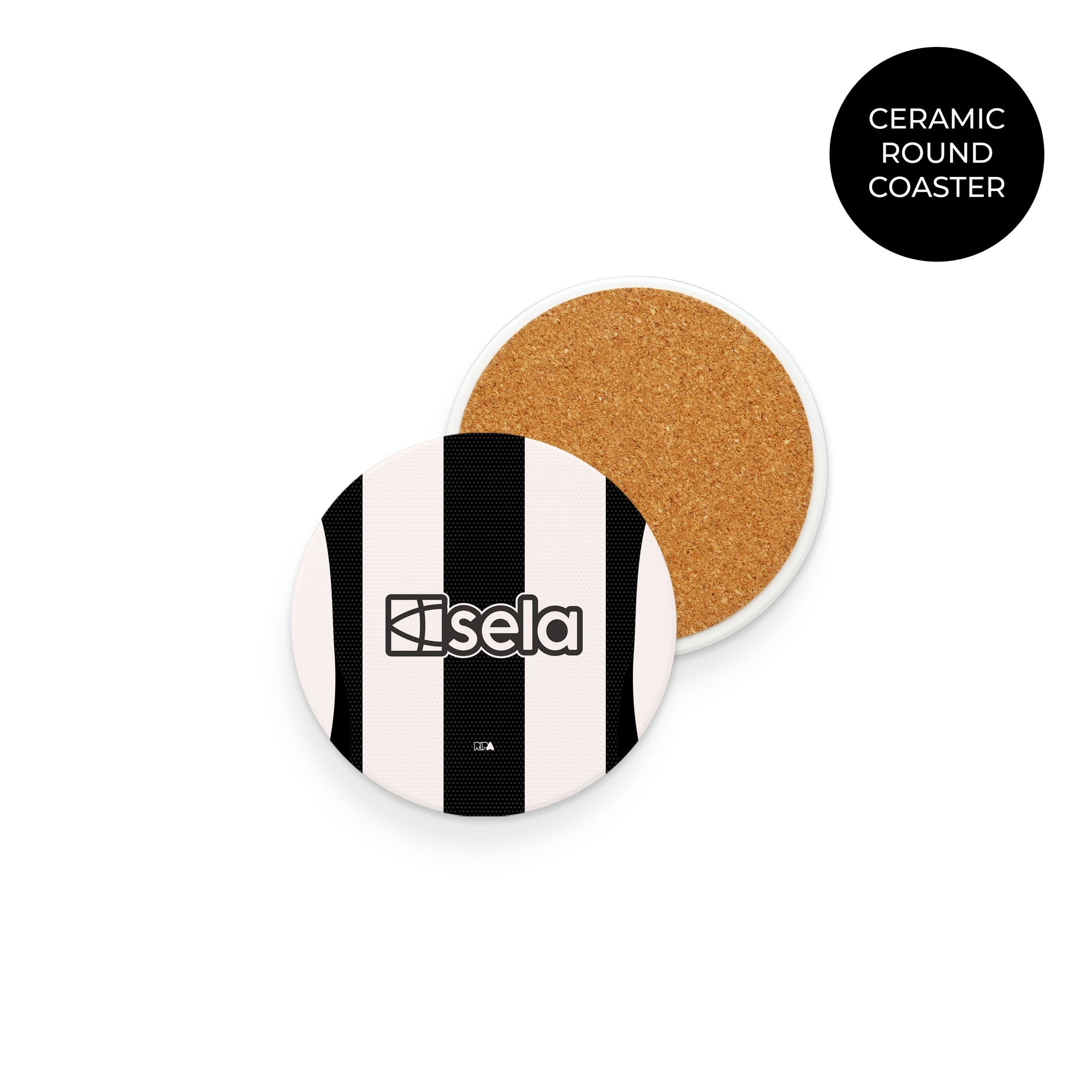 Newcastle The Magpies 2024-25 Home Kit Coasters