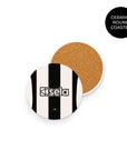 Newcastle The Magpies 2024-25 Home Kit Coasters