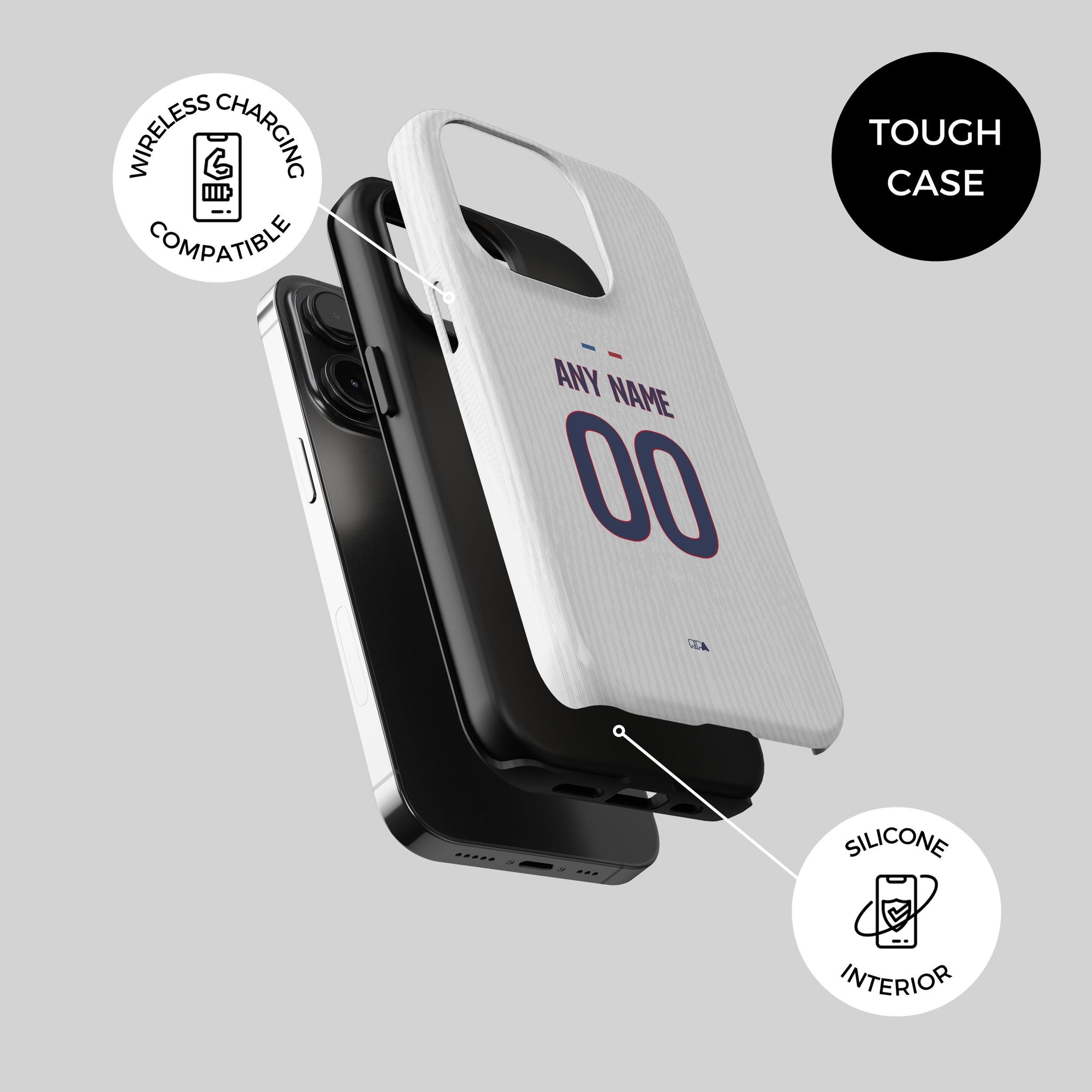 Paris Parisiens 2024-25 Away Kit Phone Case