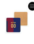 Barcelona Culés 2024-25 Home Kit Coasters