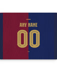 Barcelona Culés 2024-25 Home Kit Mouse Pad