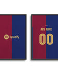 Barcelona Culés 2024-25 Home Kit Poster