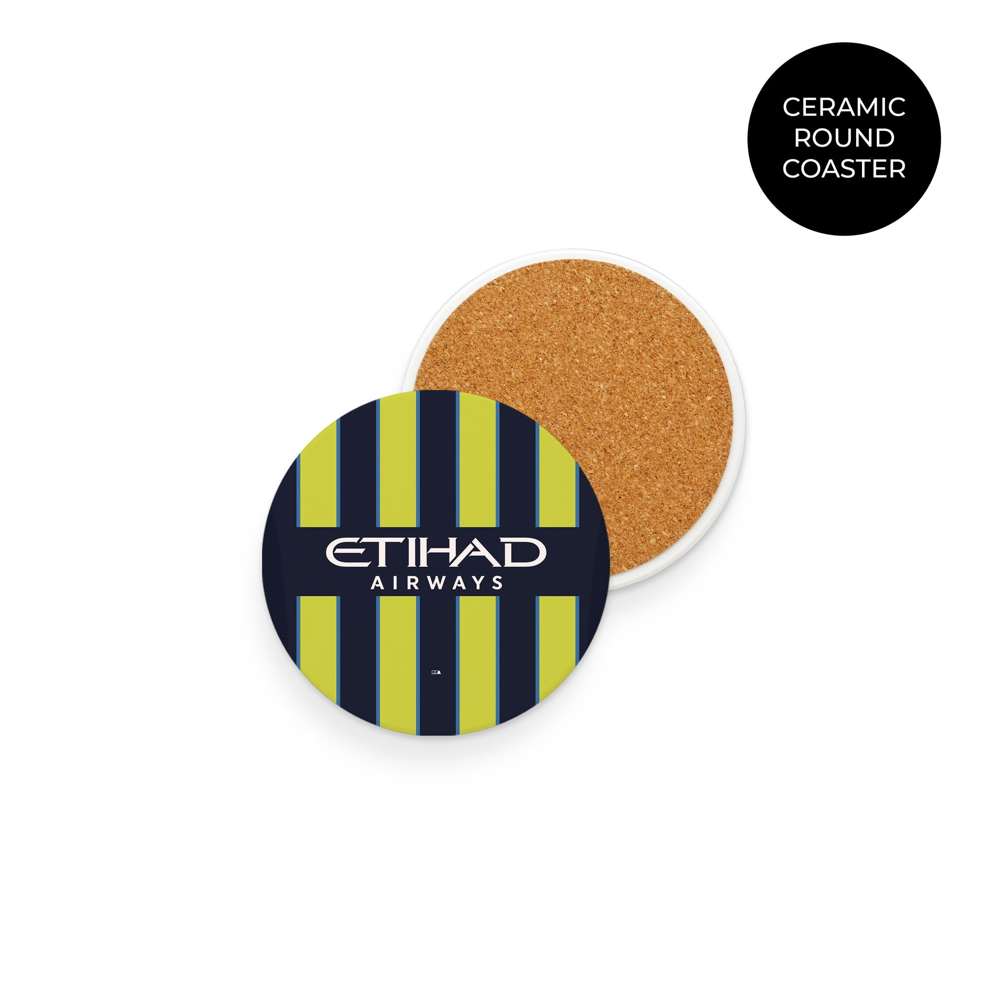 Manchester Cityzens 2024-25 Away Kit Coasters