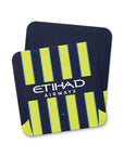 Manchester Cityzens 2024-25 Away Kit Coasters