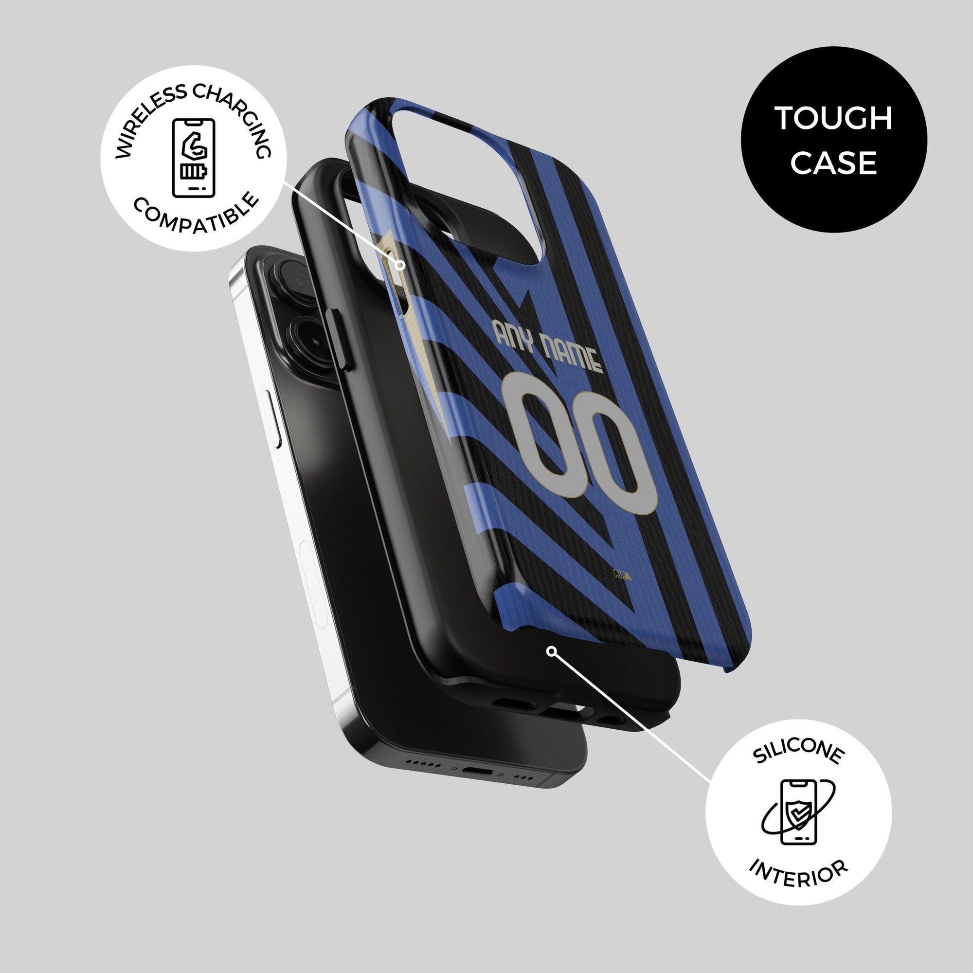 Inter Nerazzurri 2024-25 Home Kit Phone Case