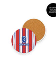 Atletico Colchoneros 2024-25 Home Kit Coasters