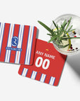 Atletico Colchoneros 2024-25 Home Kit Coasters