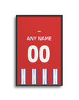 Atletico Colchoneros 2024-25 Home Kit Poster