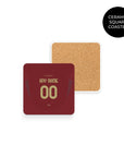 Roma Giallorossi 2024-25 Home Kit Coasters