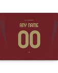 Roma Giallorossi 2024-25 Home Kit Mouse Pad