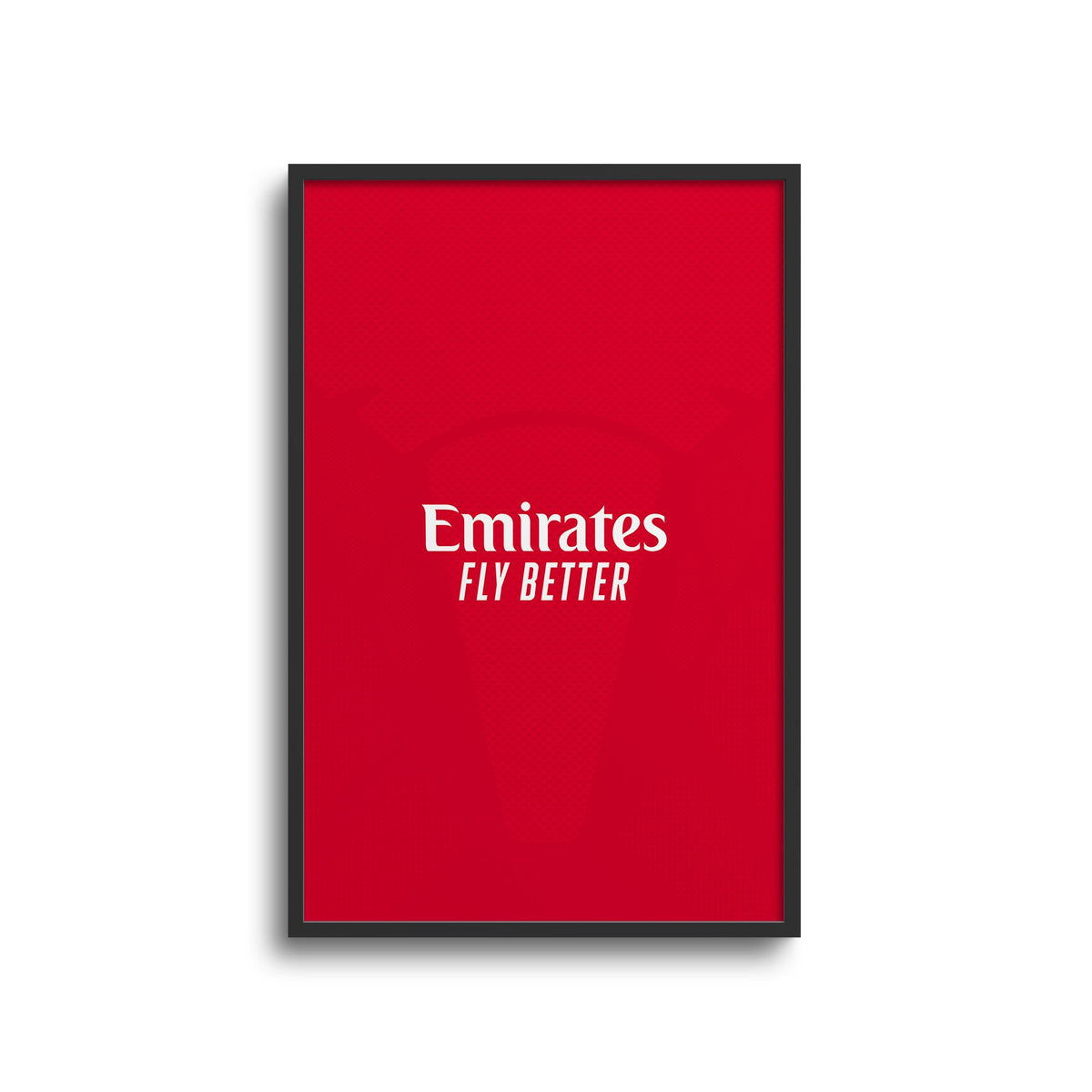 Print with the Arsenal 2026-27 Home football shirt design by RIPA Football
