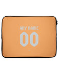 Laptop sleeve with the Kaiserslautern 2026-27 Goalkeeper football shirt design by RIPA Football