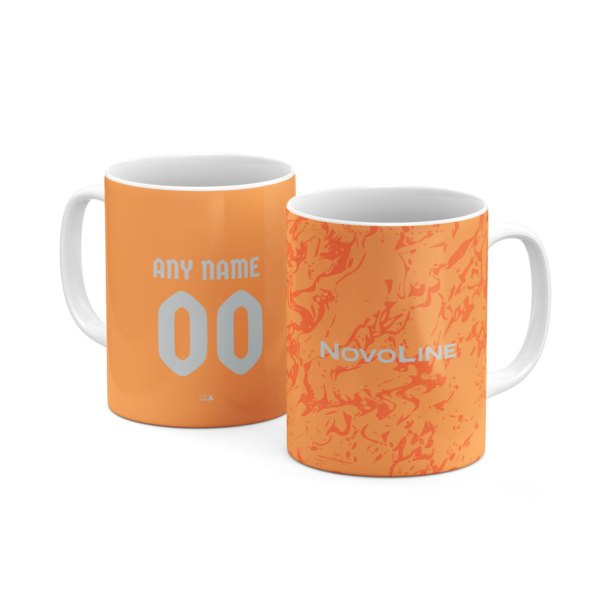 Mug with the Kaiserslautern 2026-27 Goalkeeper football shirt design by RIPA Football