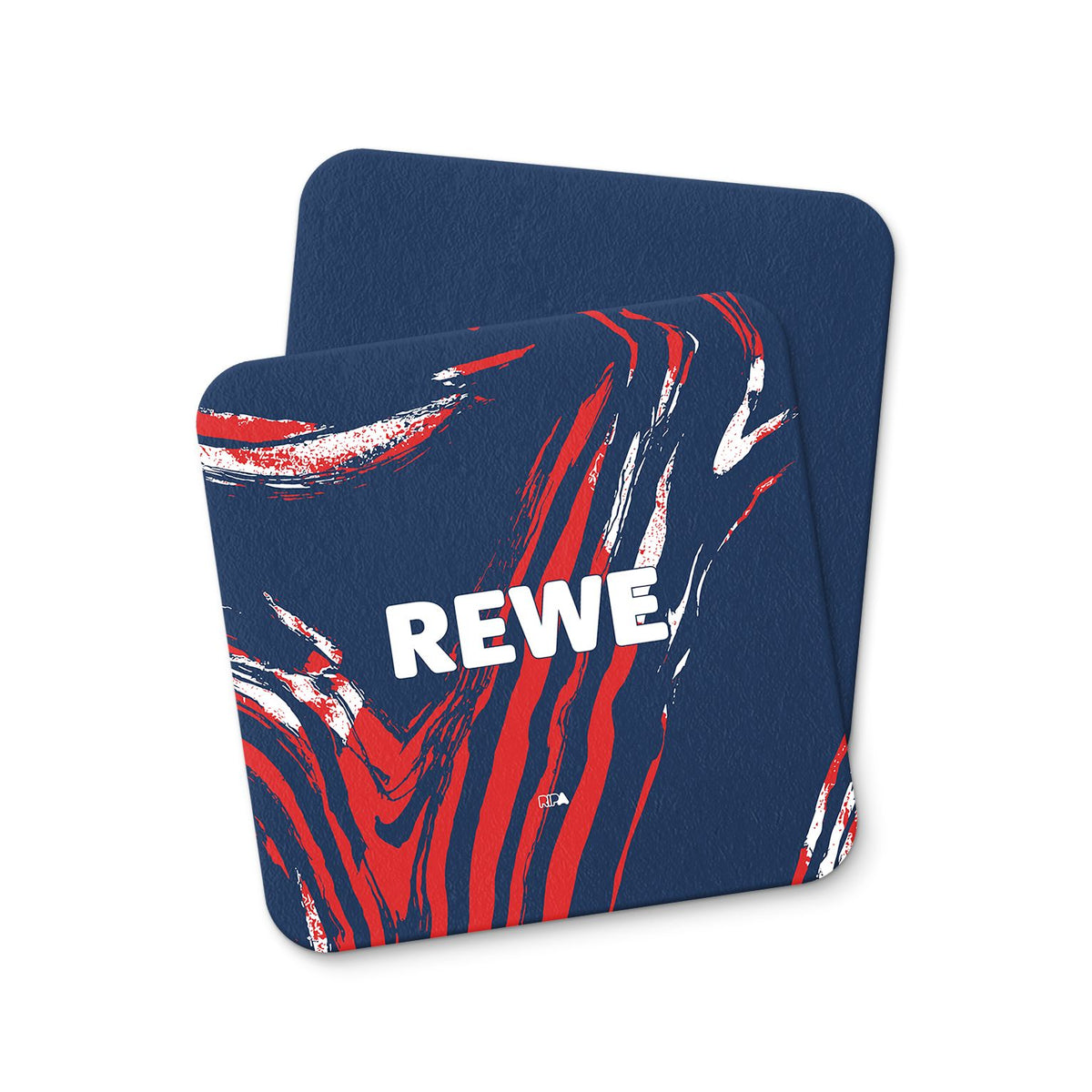 Coaster with the FC Köln 2026-27 Third football shirt design by RIPA Football