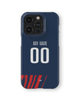 Phone case with the FC Köln 2026-27 Third football shirt design by RIPA Football