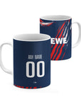 Mug with the FC Köln 2026-27 Third football shirt design by RIPA Football