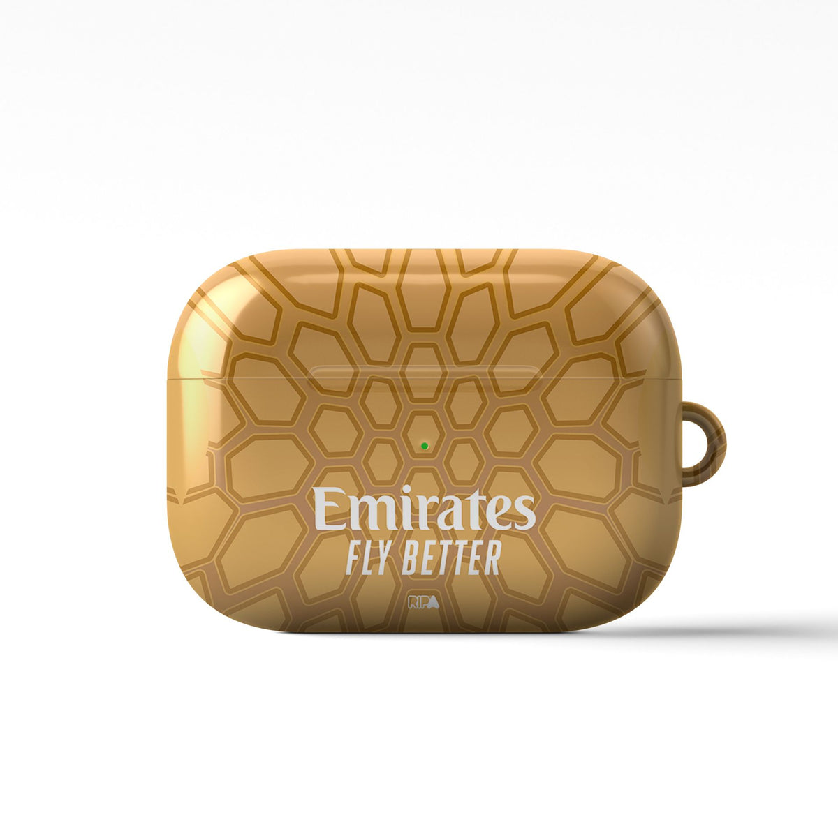 AirPods case with the AC Milan 2026-27 Goalkeeper football shirt design by RIPA Football