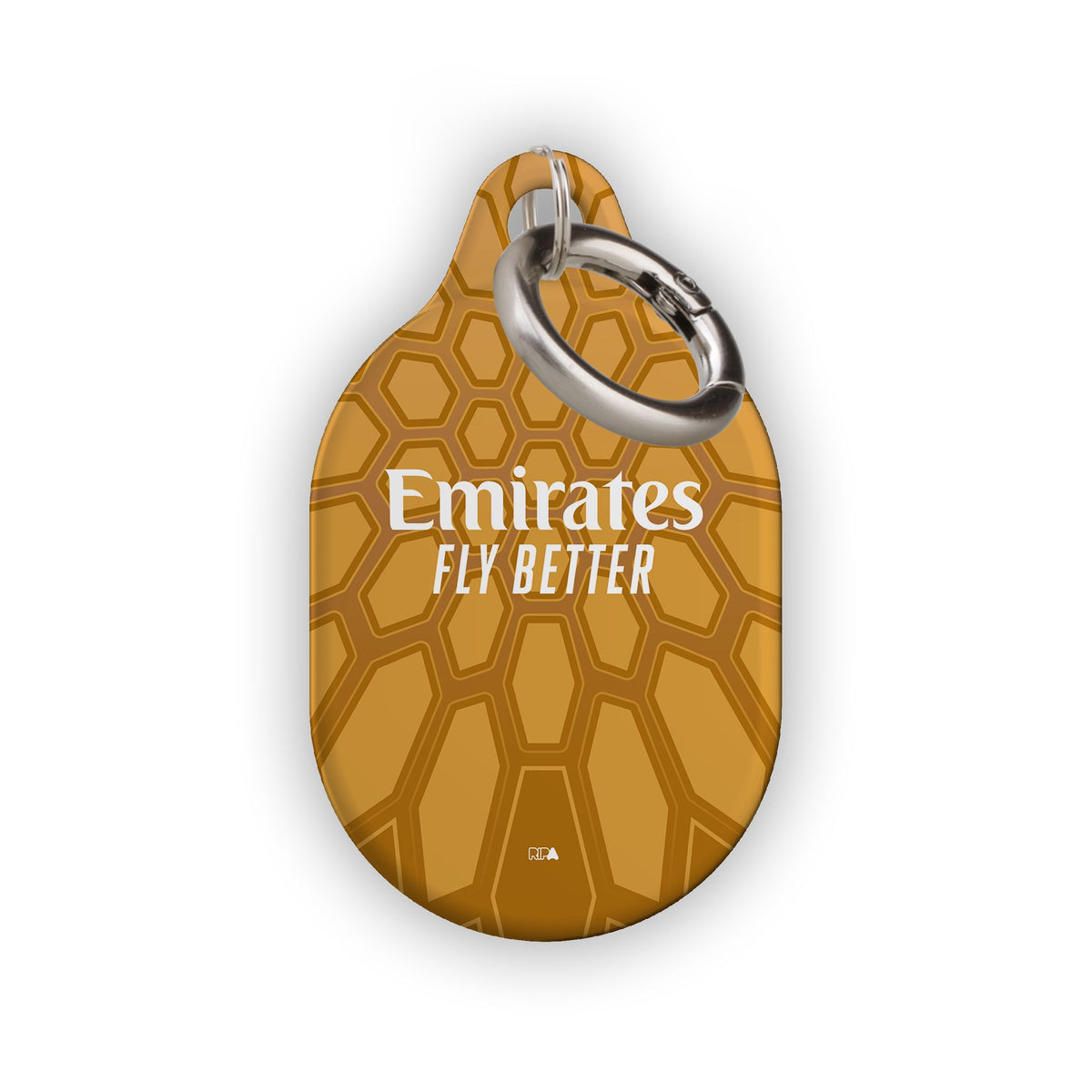 AirTag holder with the AC Milan 2026-27 Goalkeeper football shirt design by RIPA Football