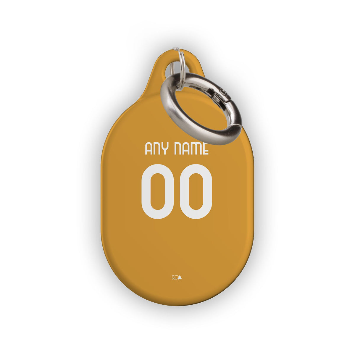 AirTag holder with the AC Milan 2026-27 Goalkeeper football shirt design by RIPA Football