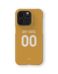 Phone case with the AC Milan 2026-27 Goalkeeper football shirt design by RIPA Football