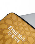 Laptop sleeve with the AC Milan 2026-27 Goalkeeper football shirt design by RIPA Football