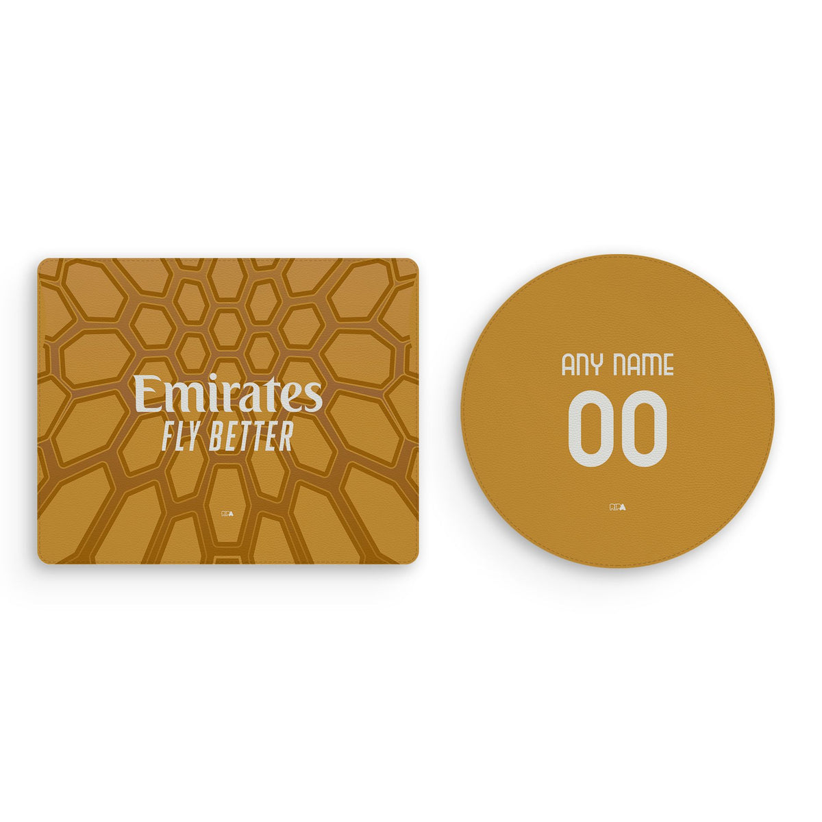 Mouse pad with the AC Milan 2026-27 Goalkeeper football shirt design by RIPA Football