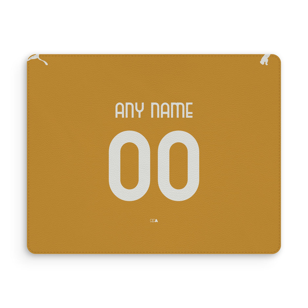 Mouse pad with the AC Milan 2026-27 Goalkeeper football shirt design by RIPA Football