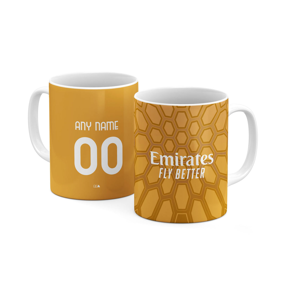 Mug with the AC Milan 2026-27 Goalkeeper football shirt design by RIPA Football