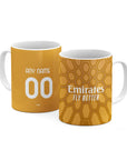 Mug with the AC Milan 2026-27 Goalkeeper football shirt design by RIPA Football