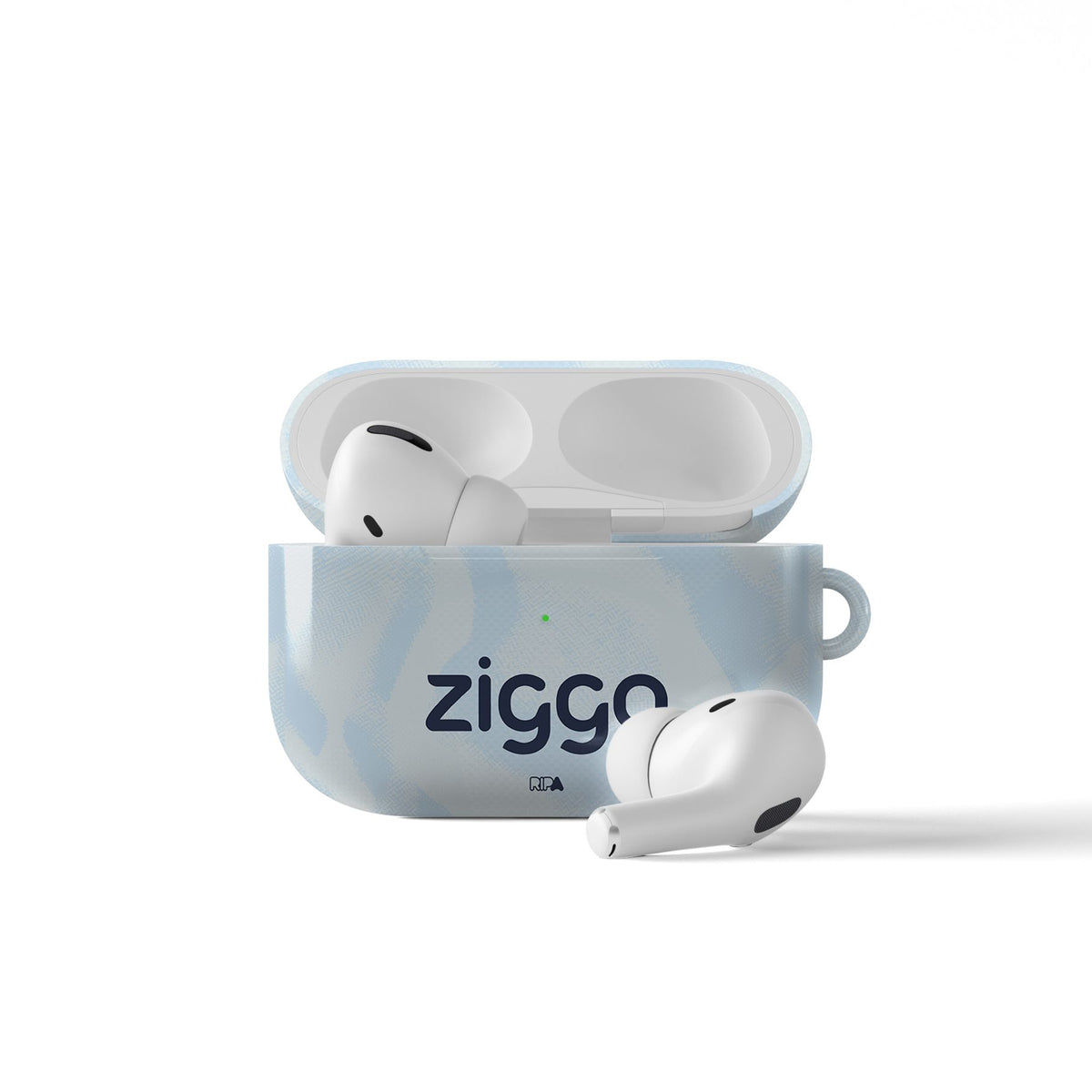 AirPods case with the Ajax 2026-27 Third football shirt design by RIPA Football