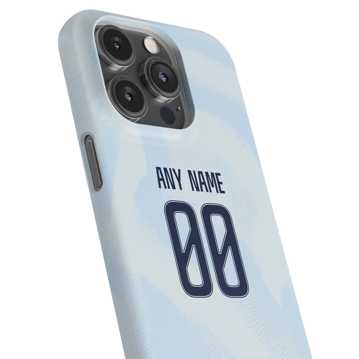 Phone case with the Ajax 2026-27 Third football shirt design by RIPA Football