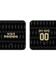 Coaster with the Aston Villa 2026-27 Away football shirt design by RIPA Football