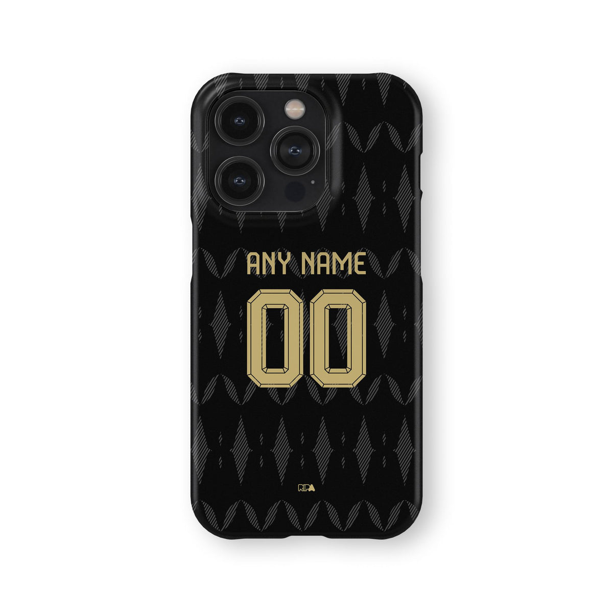 Phone case with the Aston Villa 2026-27 Away football shirt design by RIPA Football