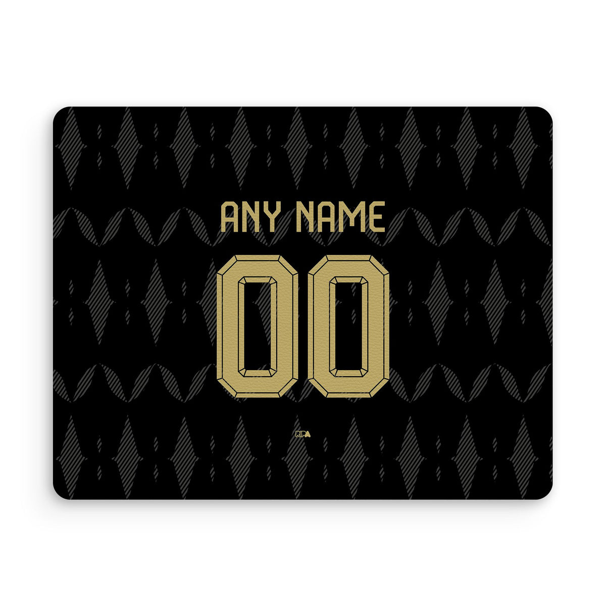 Mouse pad with the Aston Villa 2026-27 Away football shirt design by RIPA Football