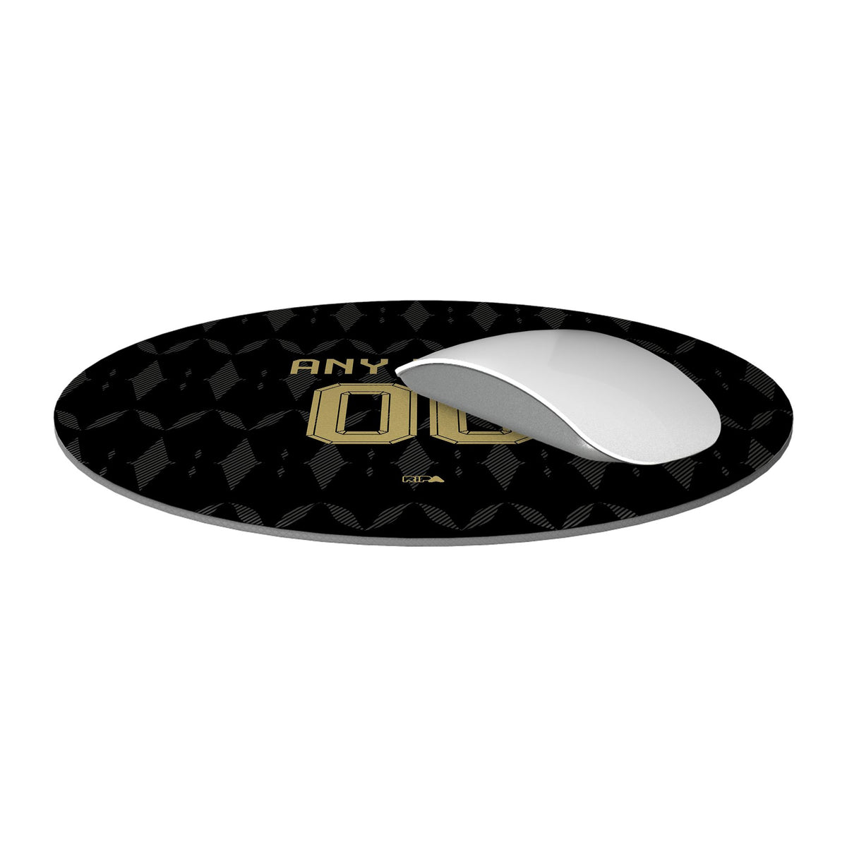 Mouse pad with the Aston Villa 2026-27 Away football shirt design by RIPA Football