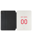 iPad case with the Atalanta 2026-27 Away football shirt design by RIPA Football