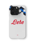 Phone case with the Atalanta 2026-27 Away football shirt design by RIPA Football