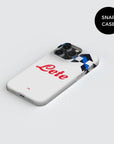 Phone case with the Atalanta 2026-27 Away football shirt design by RIPA Football