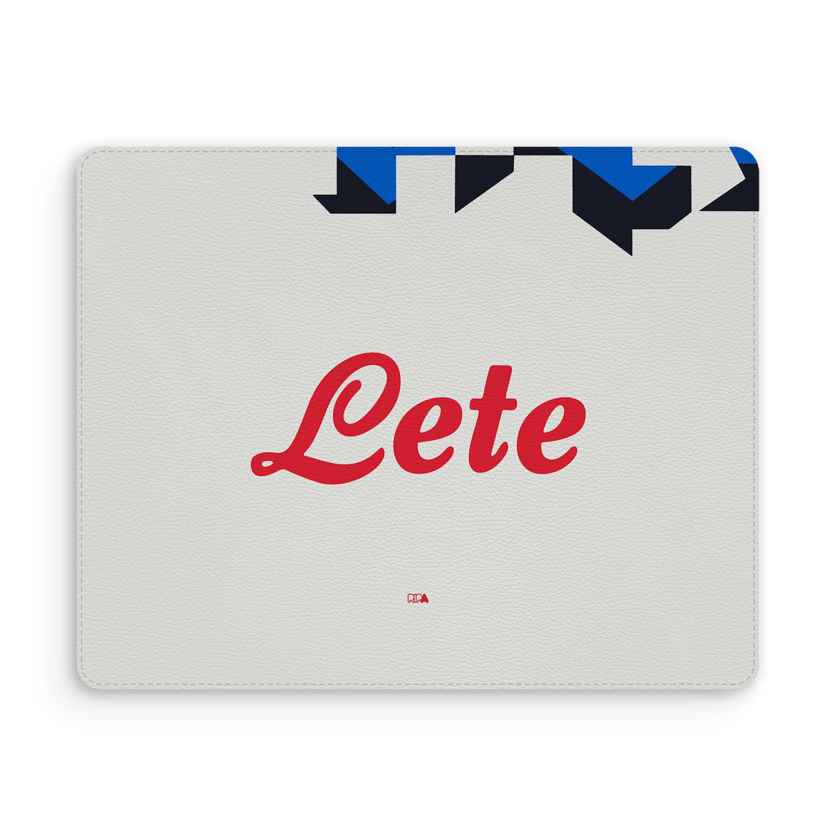 Mouse pad with the Atalanta 2026-27 Away football shirt design by RIPA Football
