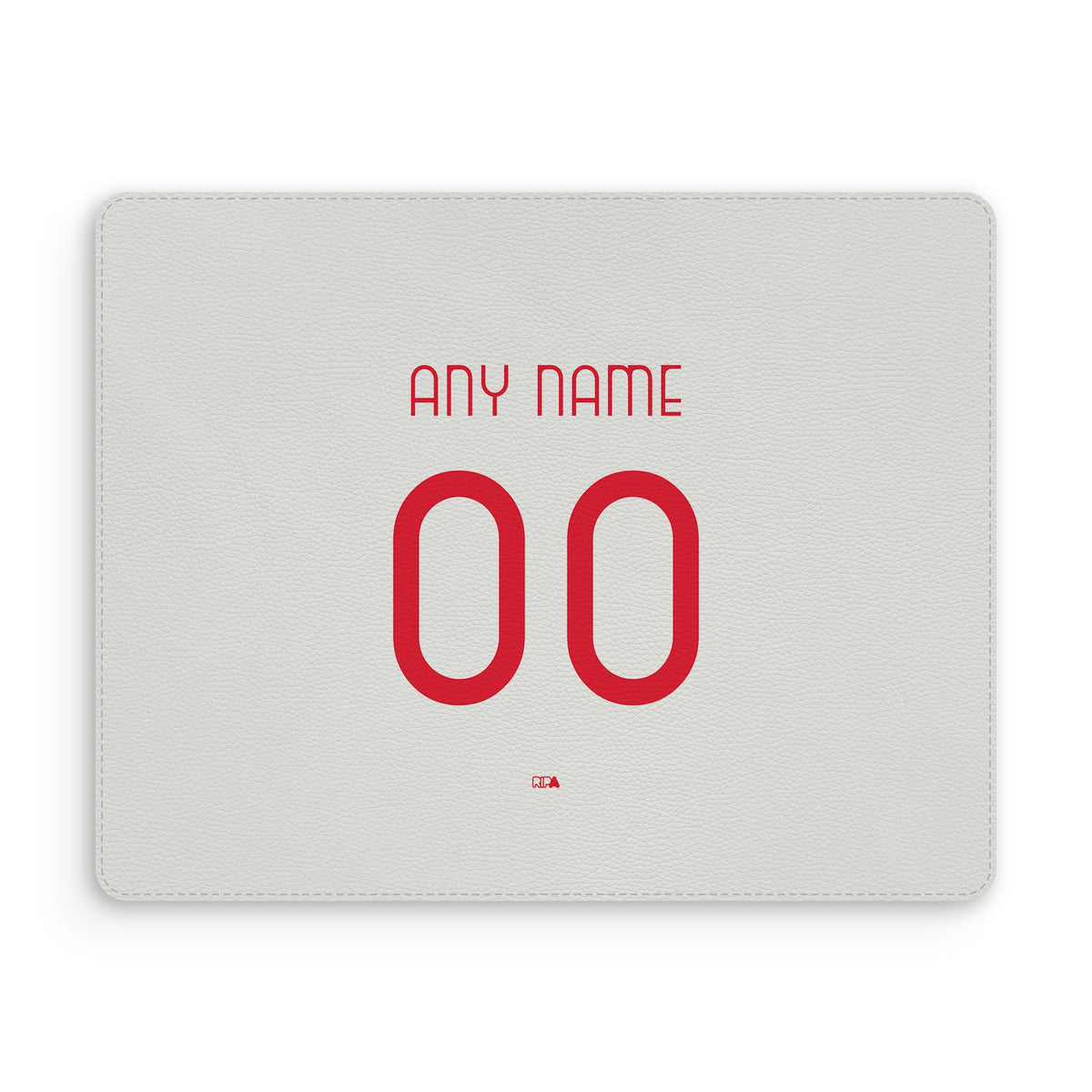 Mouse pad with the Atalanta 2026-27 Away football shirt design by RIPA Football