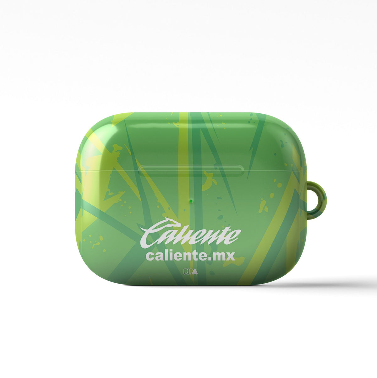 AirPods case with the Atlas 2026-27 Goalkeeper football shirt design by RIPA Football