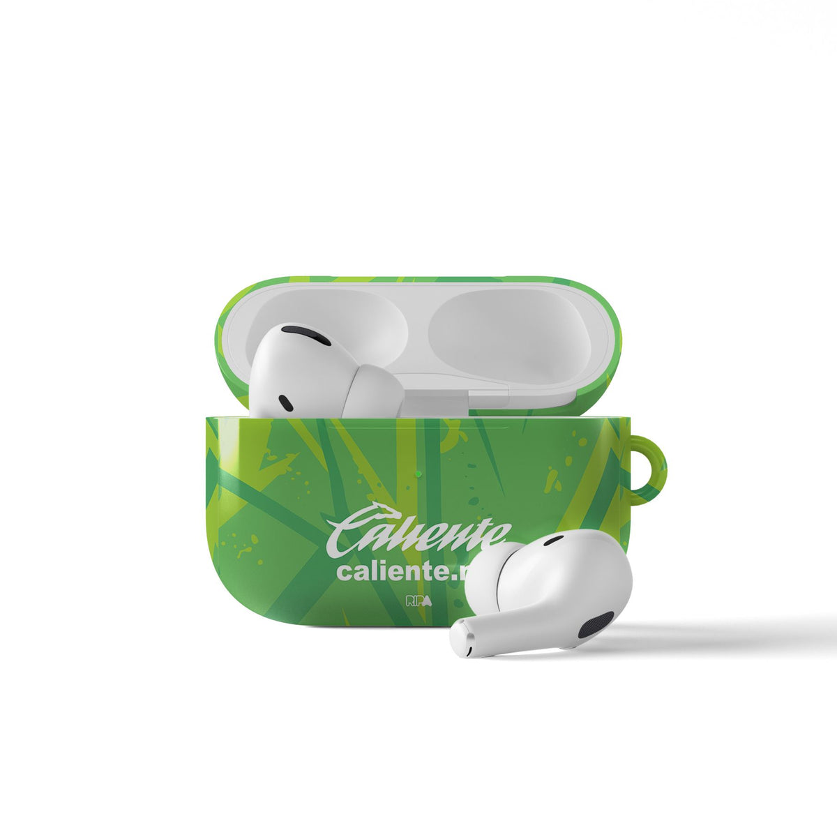 AirPods case with the Atlas 2026-27 Goalkeeper football shirt design by RIPA Football