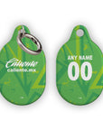 AirTag holder with the Atlas 2026-27 Goalkeeper football shirt design by RIPA Football