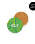 Coaster with the Atlas 2026-27 Goalkeeper football shirt design by RIPA Football