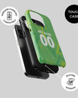 Phone case with the Atlas 2026-27 Goalkeeper football shirt design by RIPA Football