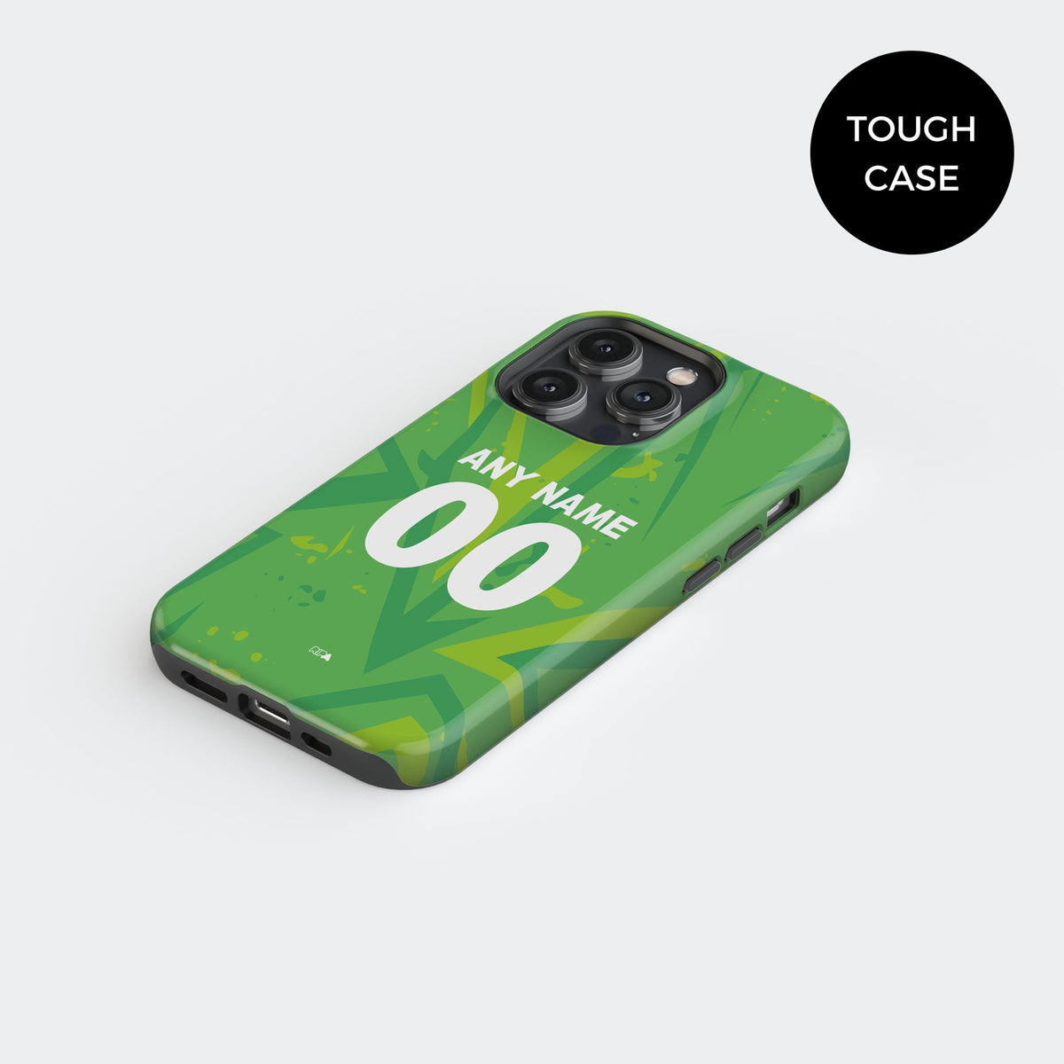 Phone case with the Atlas 2026-27 Goalkeeper football shirt design by RIPA Football