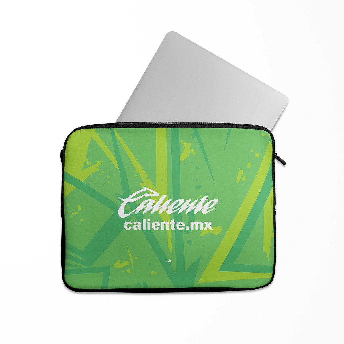 Laptop sleeve with the Atlas 2026-27 Goalkeeper football shirt design by RIPA Football